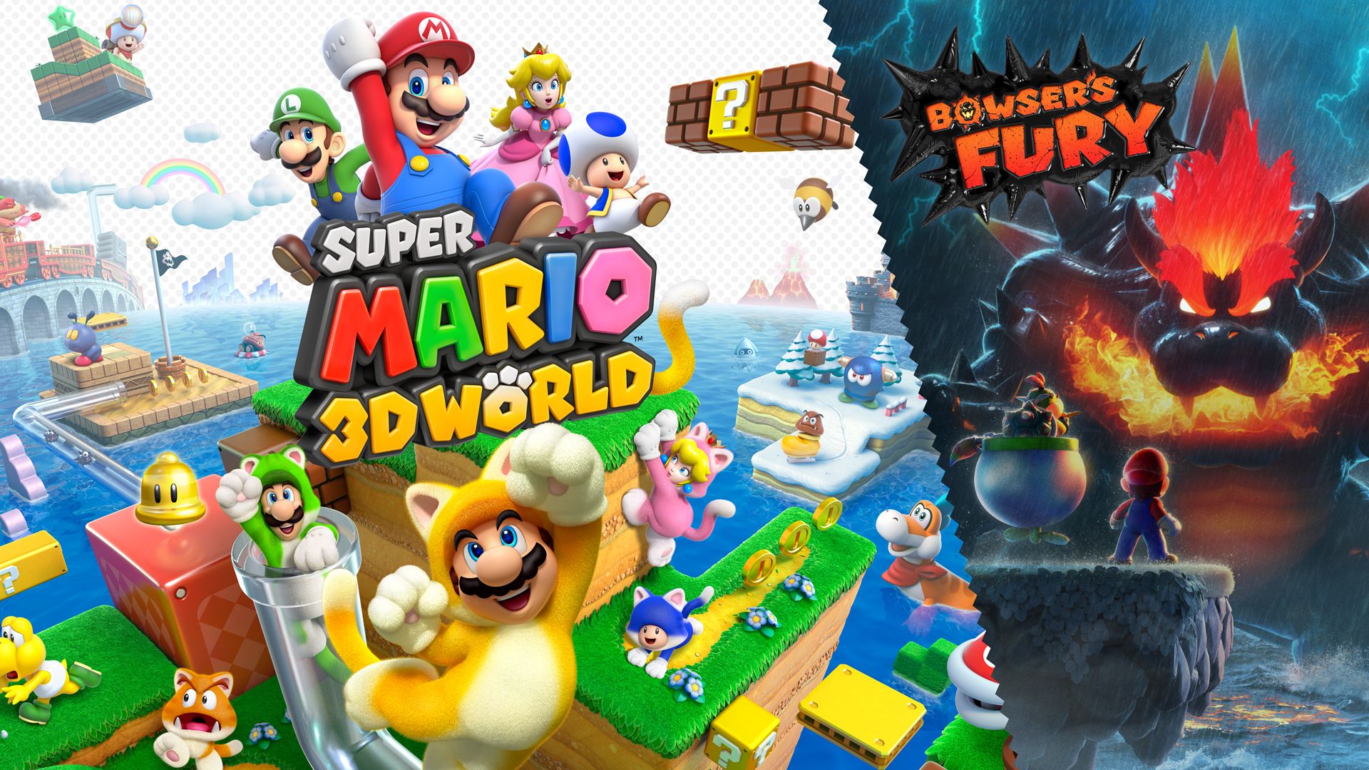 Bạn muốn tìm hiểu đánh giá về Super Mario 3D World + Bowser\'s Fury? Đó là một trò chơi rất được yêu thích và đánh giá cao trong cộng đồng game thủ. Hãy xem hình ảnh liên quan để khám phá những tính năng mới và cốt truyện hấp dẫn. Super Mario 3D World + Bowser\'s Fury Review sẽ giúp bạn hiểu rõ hơn về trò chơi này và tận hưởng được trải nghiệm tuyệt vời. 