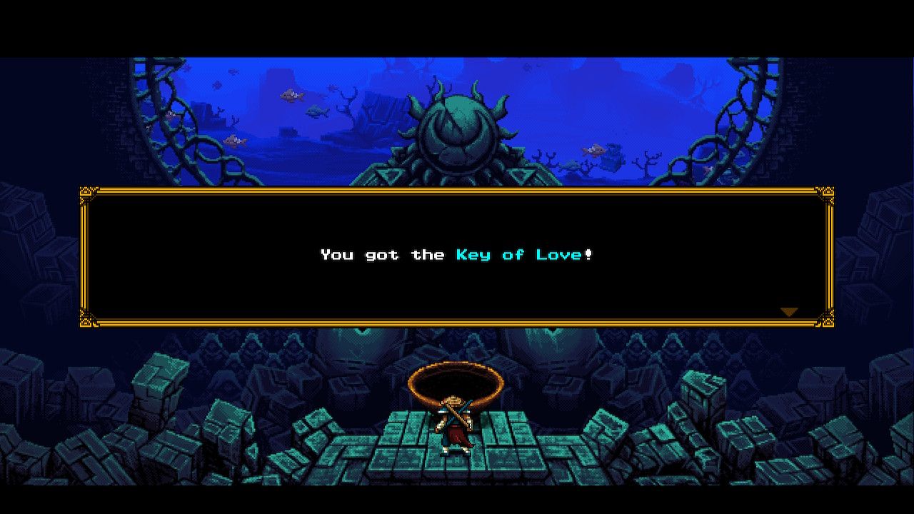 The Messenger - Magic Seashell / Underwater Maze / Sunken Shrine / Key of Love Walkthrough (with images)