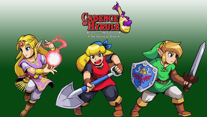 Cadence of Hyrule, a collaboration between Crypt of the Necrodancer and Nintendo is Coming to Nintendo Switch