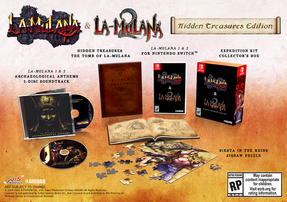 LA-MULANA 1 & 2 Announced for Nintendo Switch