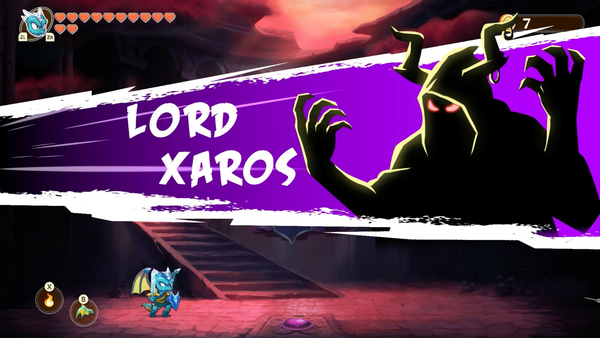 Monster Boy and the Cursed Kingdom - Lord Xaros (Final Boss) Guide