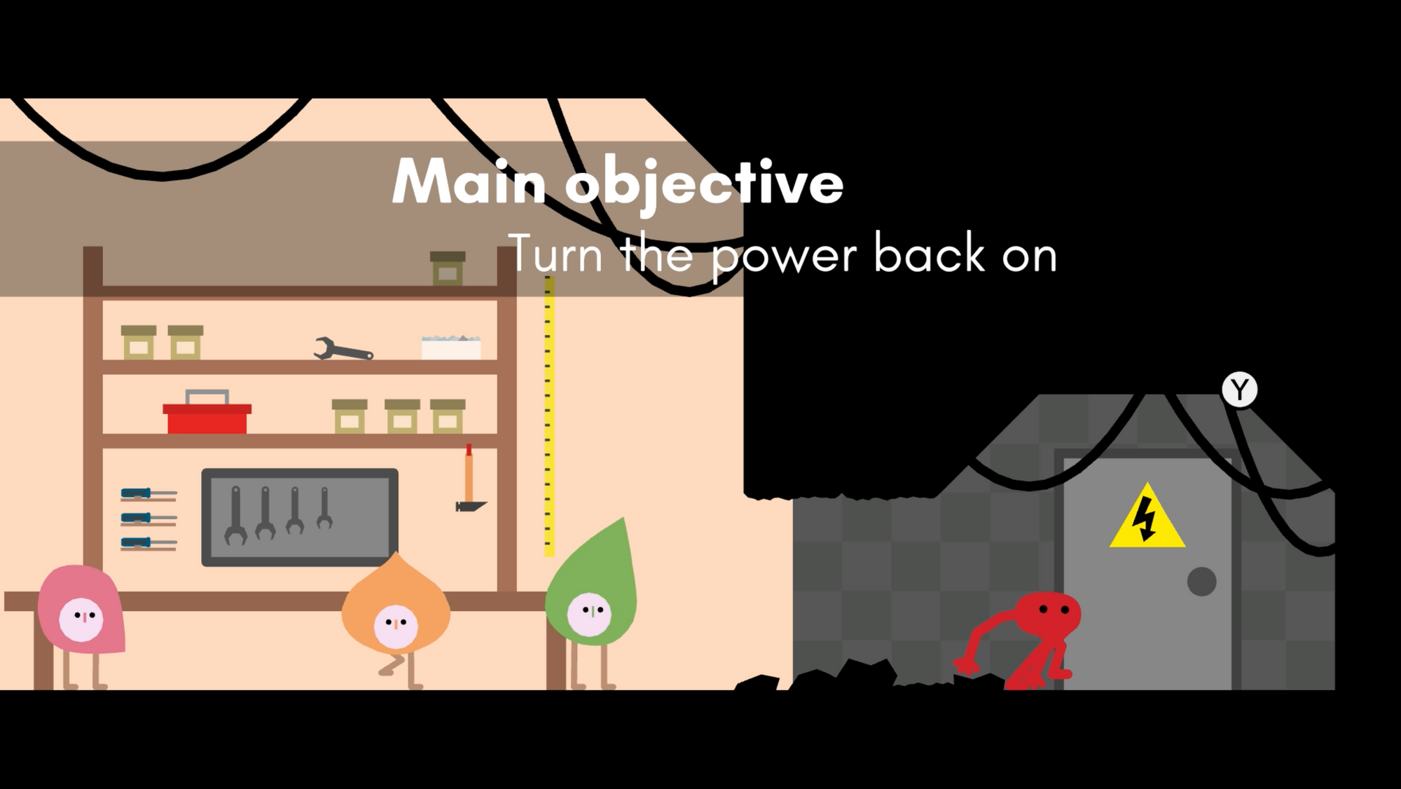 Pikuniku Adventure Mode Walkthrough (Part 3): Robots and Power Outages