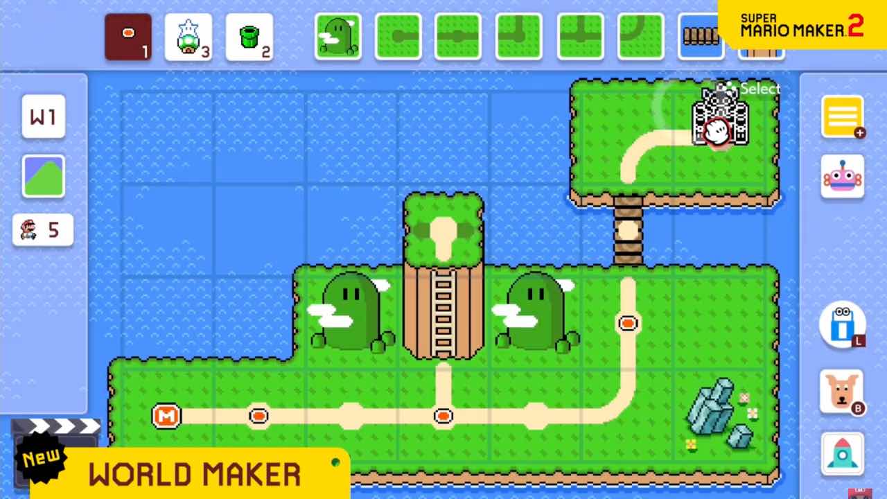 Final Super Mario Maker 2 Update Introduces World Maker