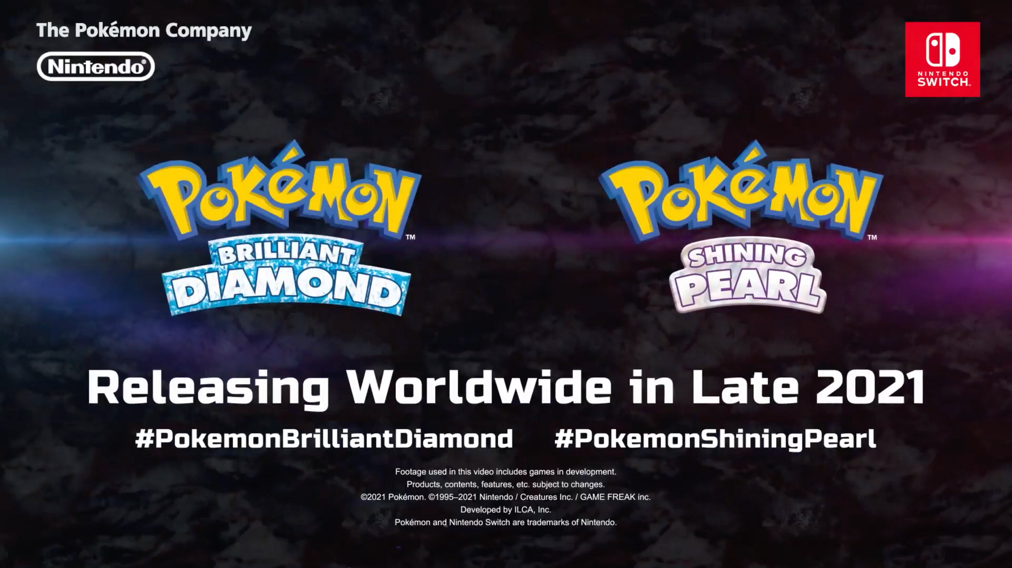 Pokemon Brilliant Diamond and Pokemon Shining Pearl Coming in Late 2021