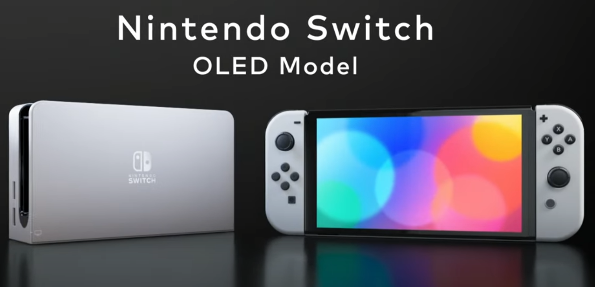 Nintendo Officially Reveals Nintendo Switch (OLED Model)