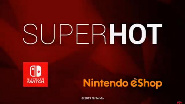 Superhot Coming to Nintendo Switch Today
