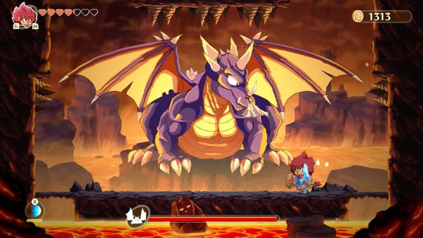 Monster Boy and the Cursed Kingdom - Voldrake Boss Fight Guide