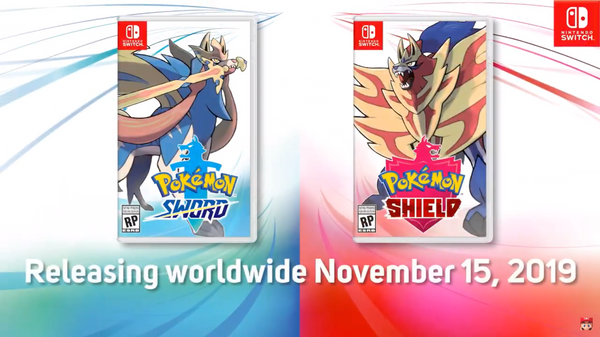 Pokemon Sword and Shield Release Date announced for November 15