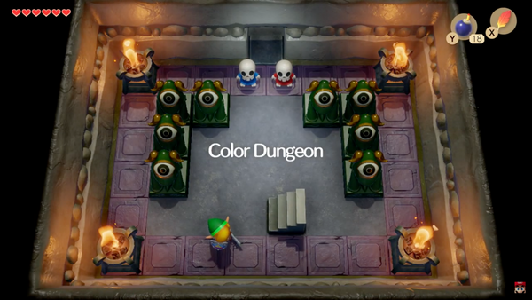 The Color Dungeon Confirmed to be in The Legend of Zelda: Link's Awakening