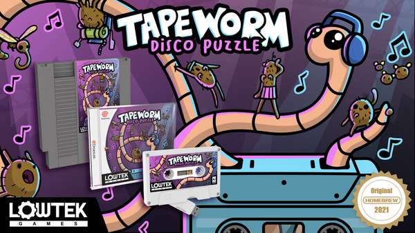 Kickstarter Project of the Week: Tapeworm: Disco Puzzle